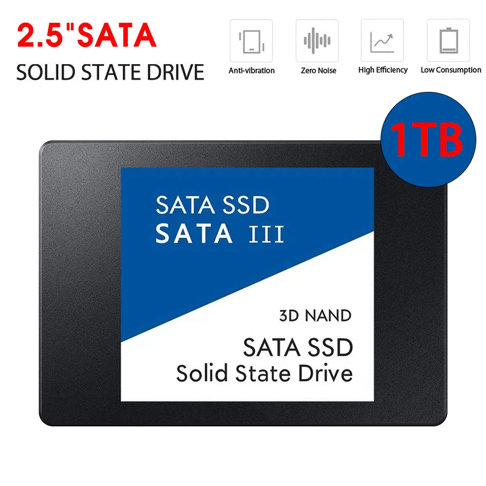 

Internal Solid State Drive Hard Disk SSD 2.5 Inch Sata III 64GB 1TB SSD Drive Hard Disk For Laptop Microcomputer Desktop