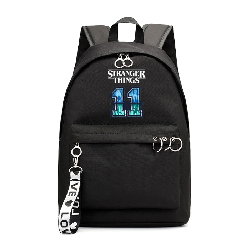 Модный розовый рюкзак для путешествий мужчин Mochila Stranger Things школьные сумки