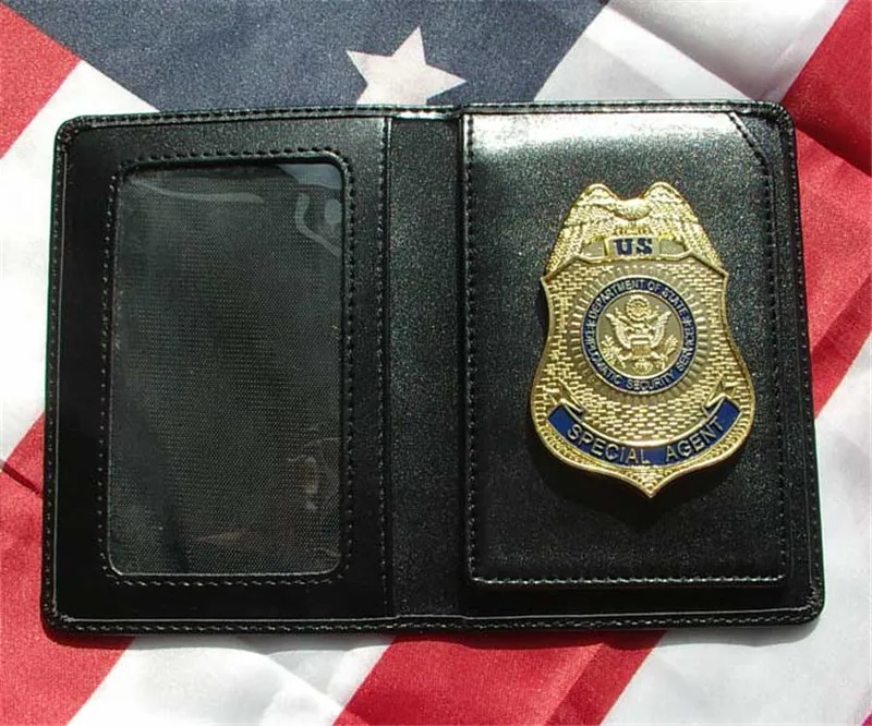 Металлический значок из фильма форсаж DSS и идентификационные карты чехол