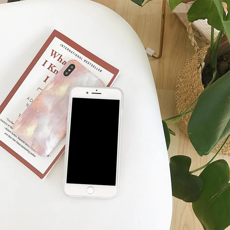 Темперамент мрамор все включено ТПУ силиконовый чехол для телефона iPhone Xs Max XR 6 1