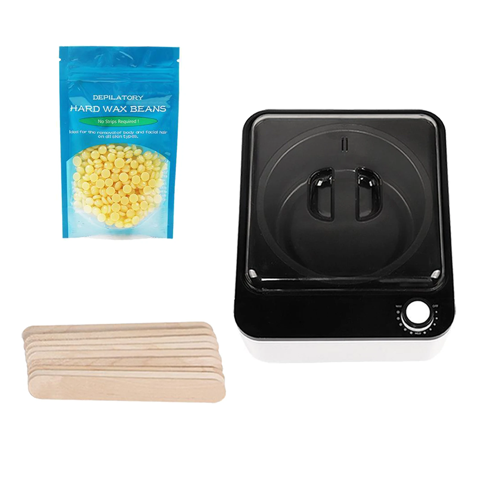 

Hot Wax Heater Hot Warmer Hair Removal Waxing Kit Electric Set Sugar Wax Heater Hot Accessories Self-waxing Spa