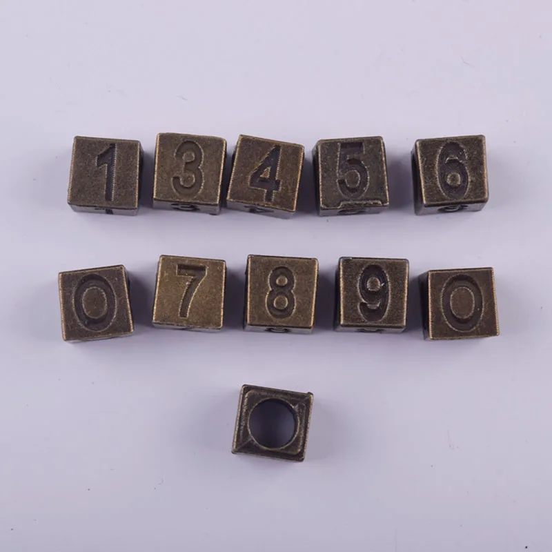 

Wholesale Mixed 0-9 Letters European Charms Zinc Alloy Antique Bronze Beads Spacer DIY Bracelets Findings For Jewelry 100pcs/lot
