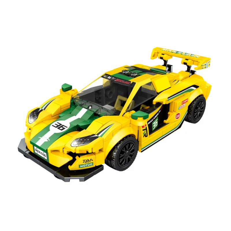 Создатель P1 GTR Скорость чемпионов суперкар 75909 строительные блоки хорошо Сидящая