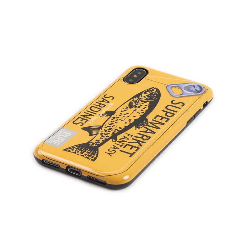 Phone Cases for iPhone 11 Pro Cover 6 6S 7 8 Plus XR X 10 XS Max IMD Soft Silicone Coque Cute Supermarket Fantasy Sardines Fish |