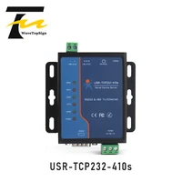 usr iot usr tcp232 410s modbus rtu converters support dns dhcp rs232 rs485 serial to ethernet tcpip module