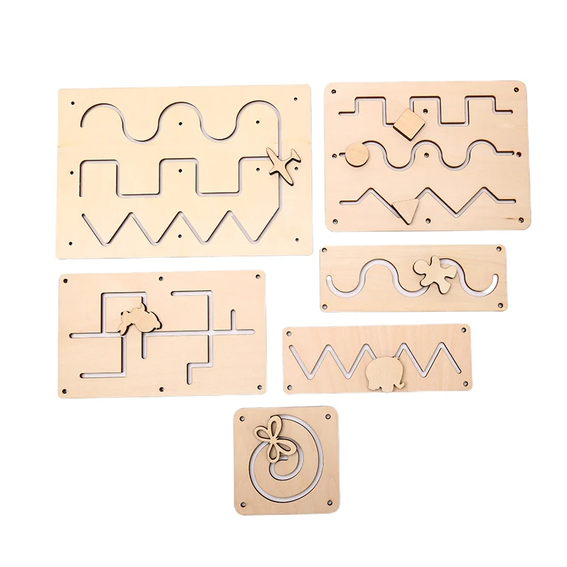 

Baby Busy Board Diy Accessories Material Duck Slide Busyboard Early Childhood Education Wooden Toys Scrapbook Puzzle Supplies