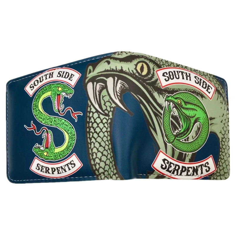 Короткий кошелек с ривердэйлом из мультфильма южная сторона карманом для монет |