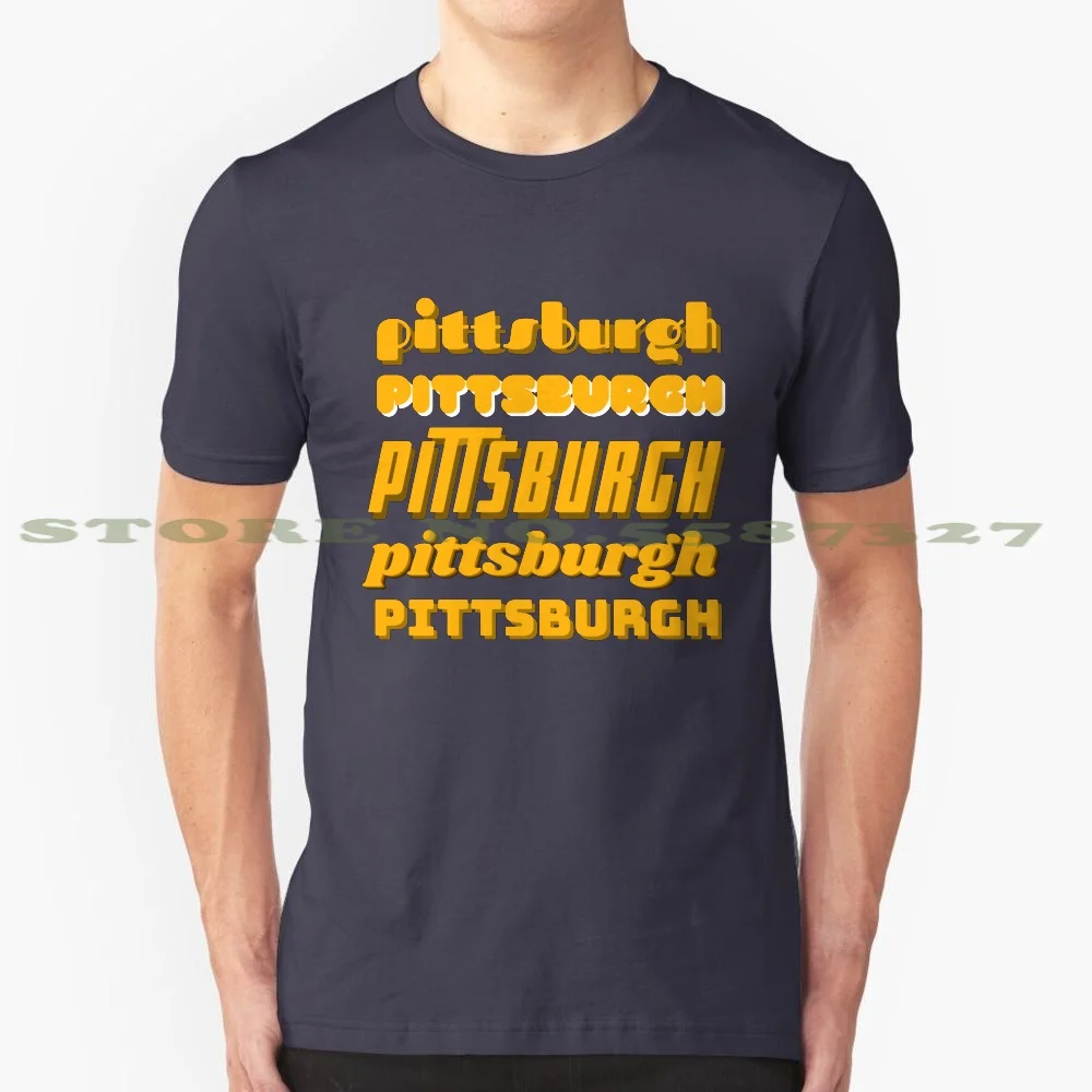 

Pittsburgh Retro Vintage Shirts Stickers Summer Funny T Shirt For Men Women Pittsburgh Retro Vintage Steel City Steeler