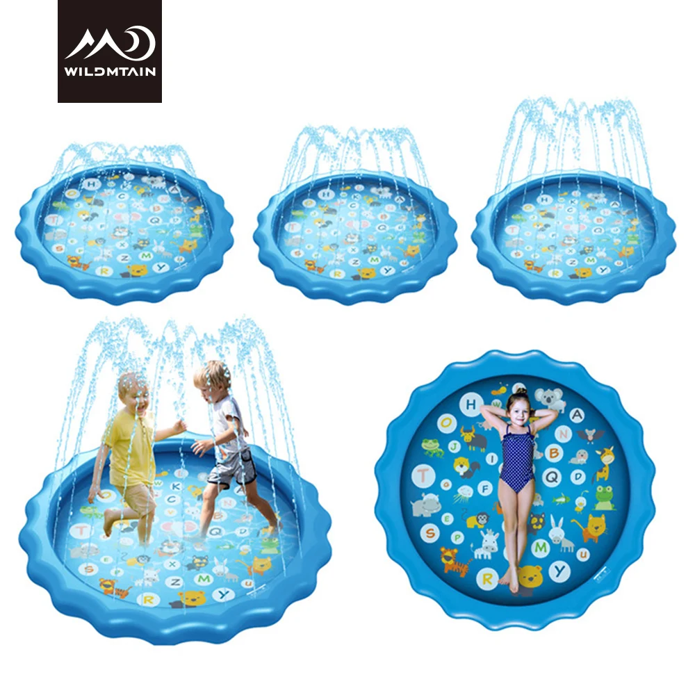 Надувной водяной коврик из ПВХ 170 см для пляжа и газона|Бассейн аксессуары| |