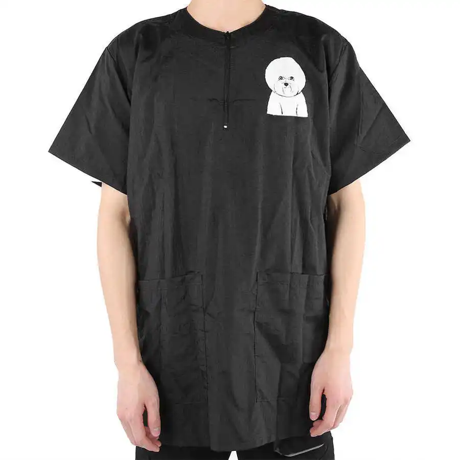

Hair Stylist Grooming Smocks Haircut Cape Barber Apron with Pockets for Salon Hairdressing Tools Coloring Accessory