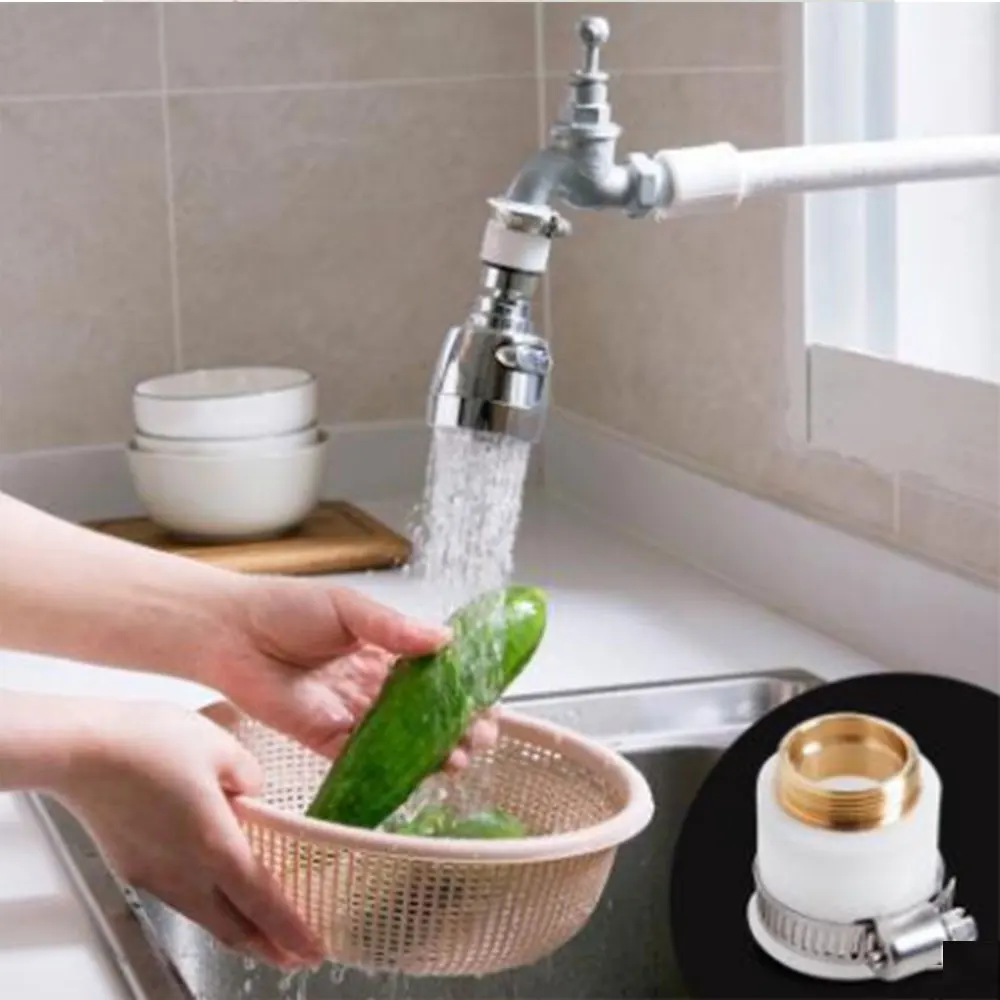 

Faucet universal connection water pipe sprinkler converter splash head tap water saver pipe interface universal