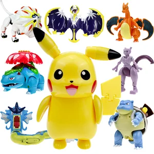 takara tomy genuine pokemon toys japanese figura pikachu charizard mewtwo action figure collection model birthday gifts for kids free global shipping