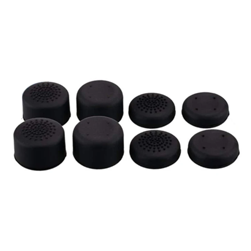 

Silicone Rubber Cover Skin Case Anti-Slip For One/S/X Controller X 2(Black & White) + Fps Pro Extra Height Thumb Grips X 8