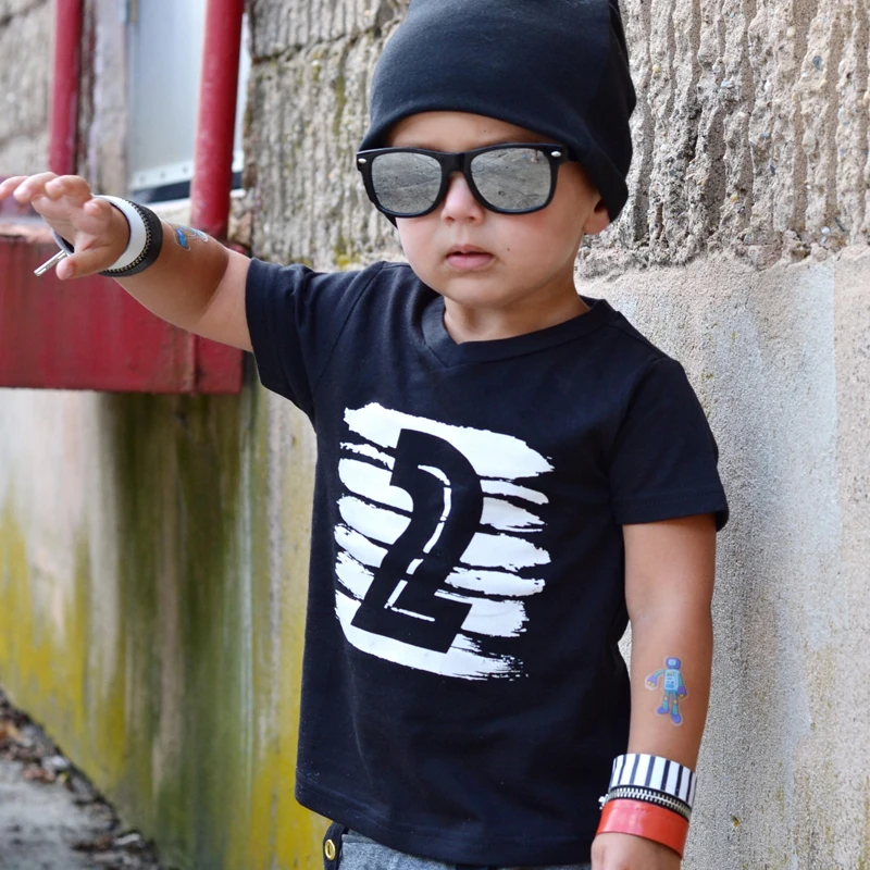 Летняя повседневная одежда футболка для мальчиков и девочек топы Одежда