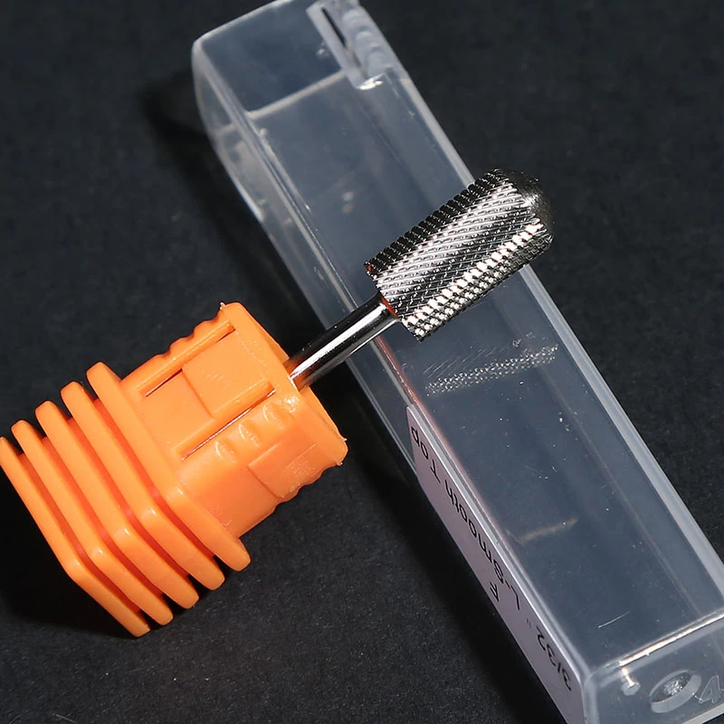 2 шт./лот электрическое Золотое Карбидное сверло для ухода за ногтями машинка