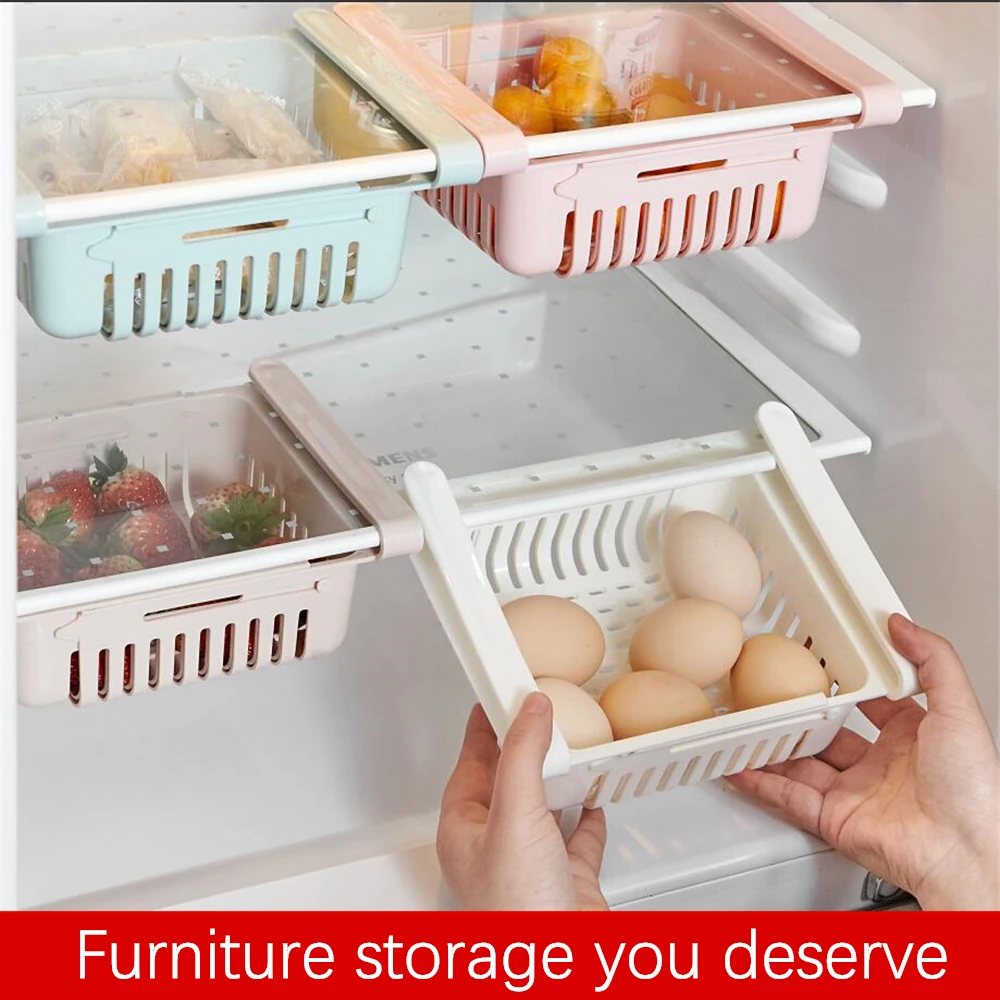 Многофункциональная кухонная морозильная камера корзина для хранения стеллаж