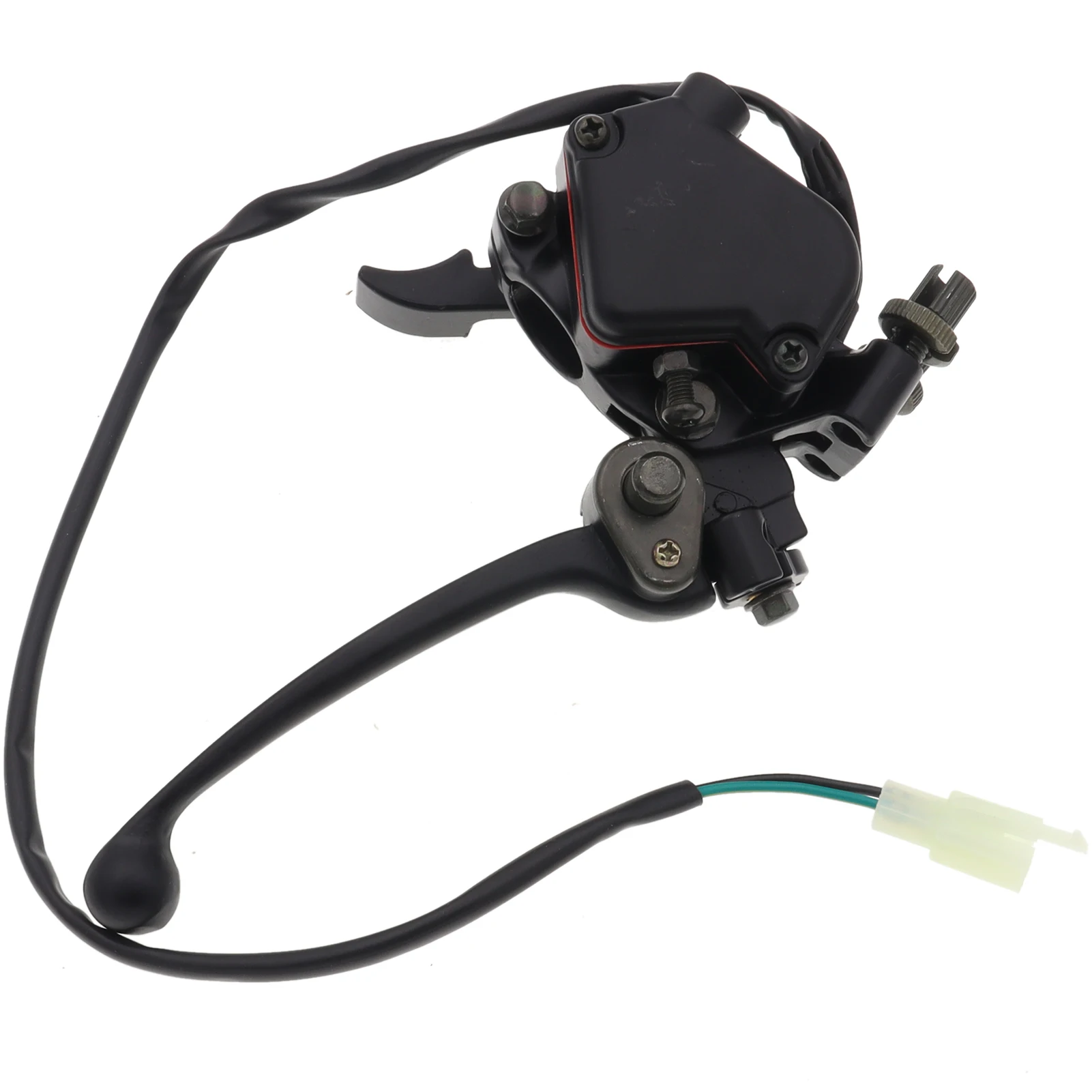 Двойная Черная Правая Ручка рычага тормоза дроссельной заслонки для китайских