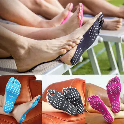 Non-slip Beach Fnvisible Foot Stickers Stick on Soles Sticky Pads for Feet | Дом и сад