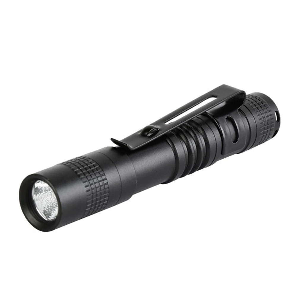 

LED Portable Mini Flashlight Camping Outdoor Hiking Emergency Pen Torch Lamp Lighting Battery Powered