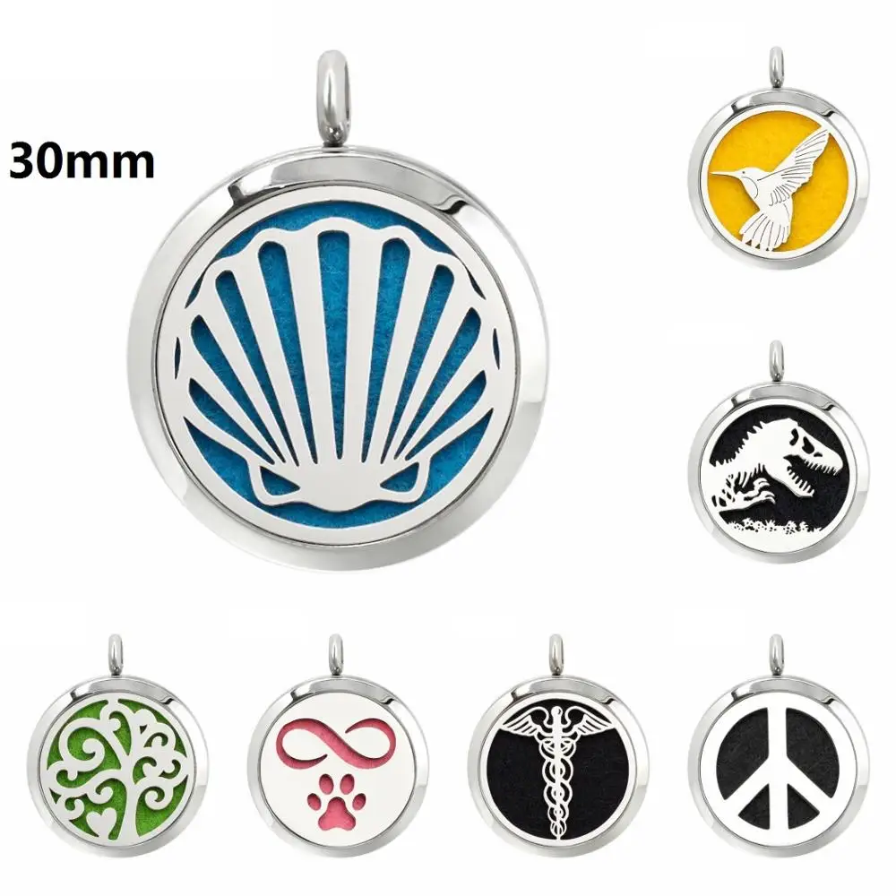 Модные магнитные/Твист 30 мм ароматерапия духи медальон с кристаллами 316L Подвеска