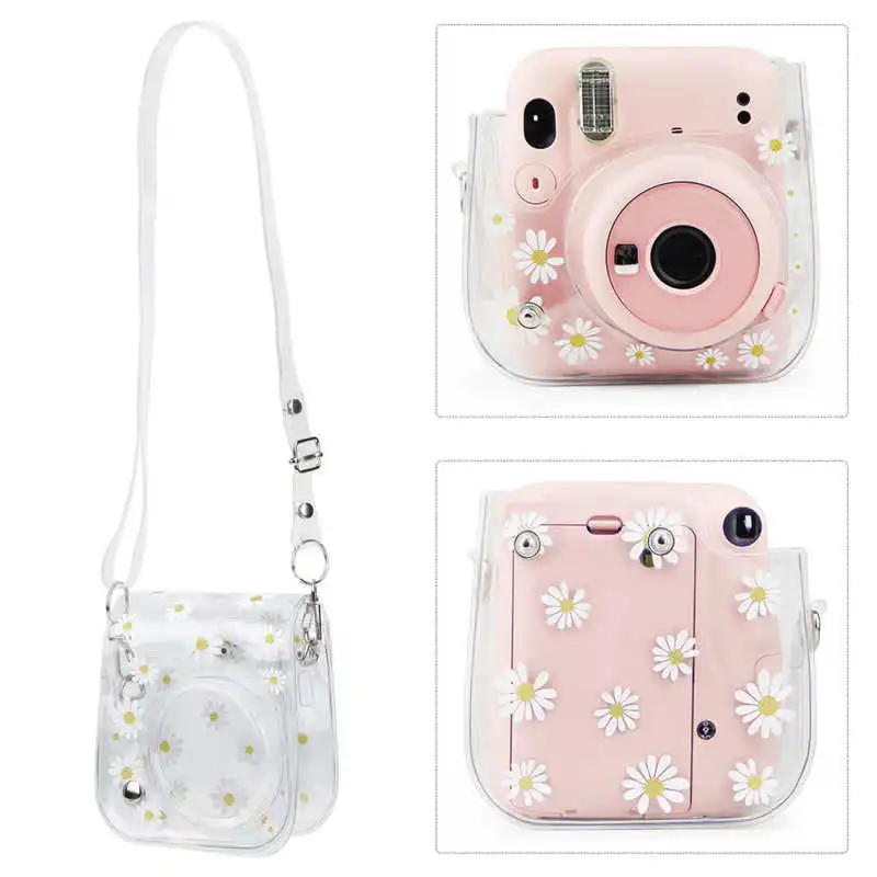 Чехол для камеры Fujifilm Instax Mini 11/9/8 из ПВХ|Сумки фото-/видеокамеры| |