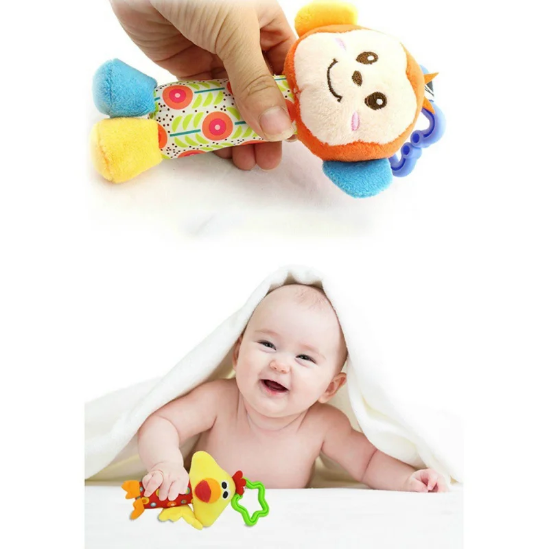 

Cartoon Baby Toys Bed Stroller baby mobile Hanging Rattles Newborn Plush Toy baby toys 0-12 months toys for baby