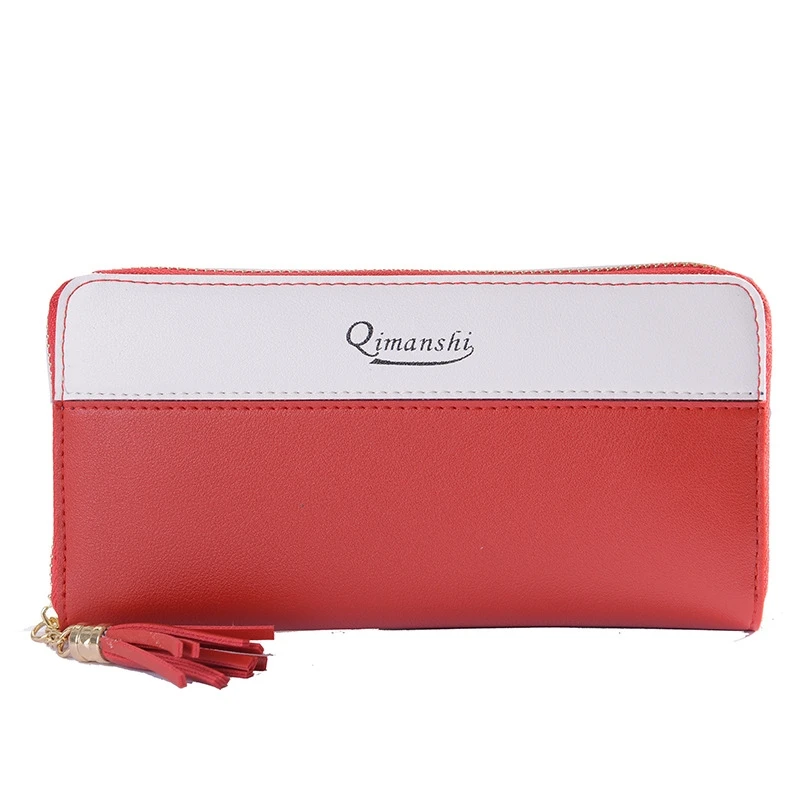 Женская сумка-кошелек Длинная женская сумка-клатч в Корейском стиле сумка на