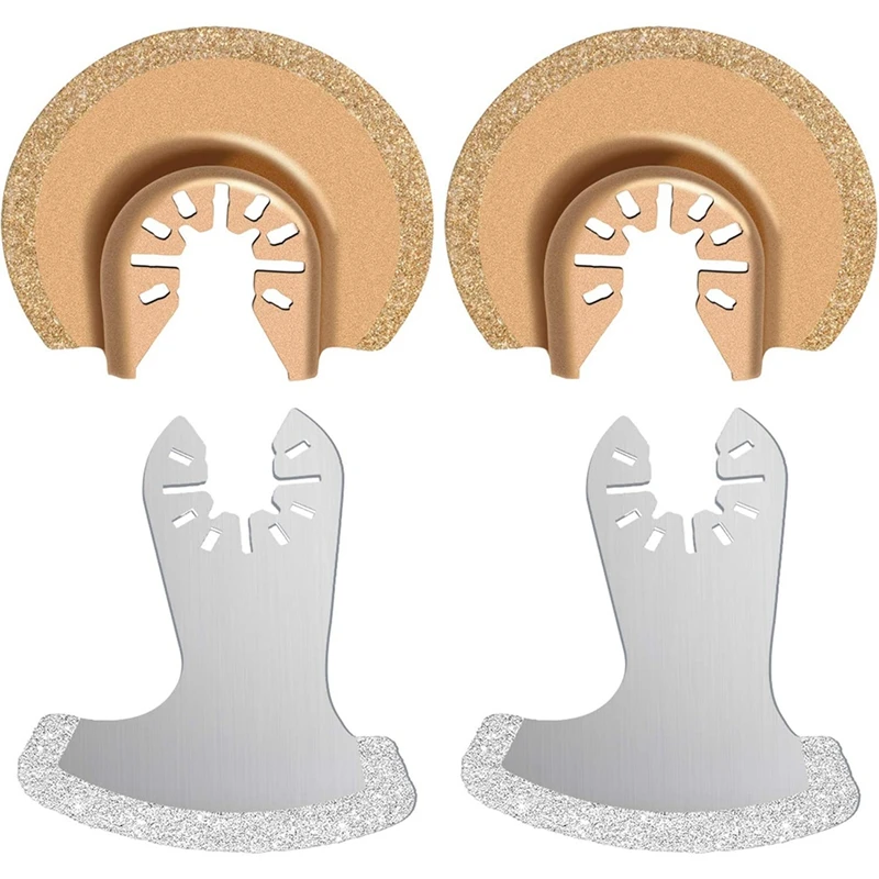 

Grout Removal Blade for Oscillating Tool, Diamond Oscillating Blades for Polishing Cement, Grit, Grinding