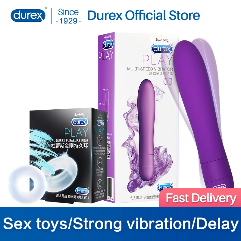 Многоскоростной вибратор Durex Play для женщин интимные игрушки точки G клитора пар
