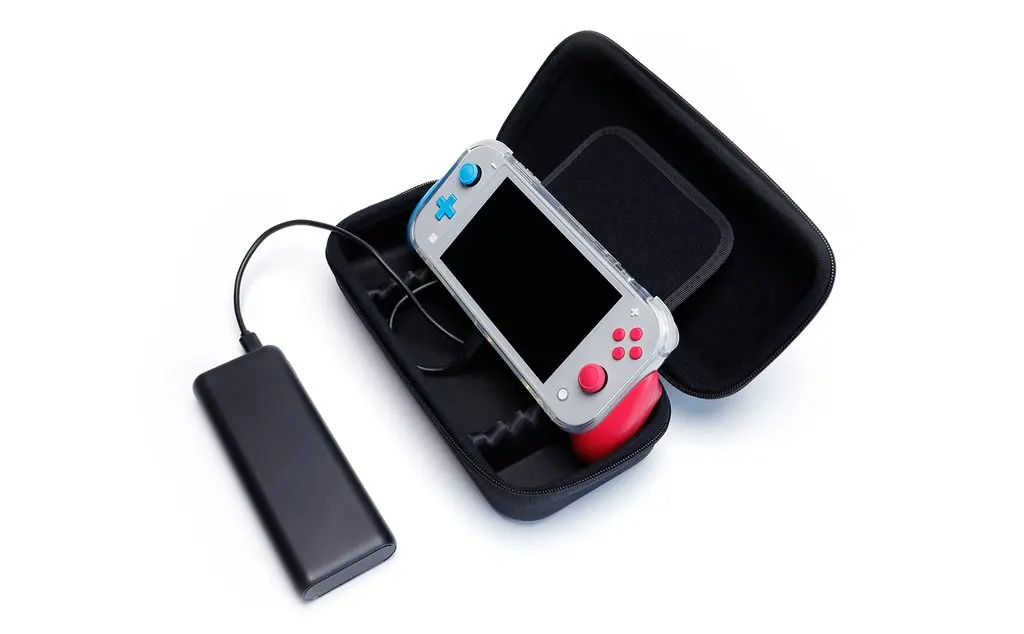 escudo com apertos substituíveis para nintendo switch lite