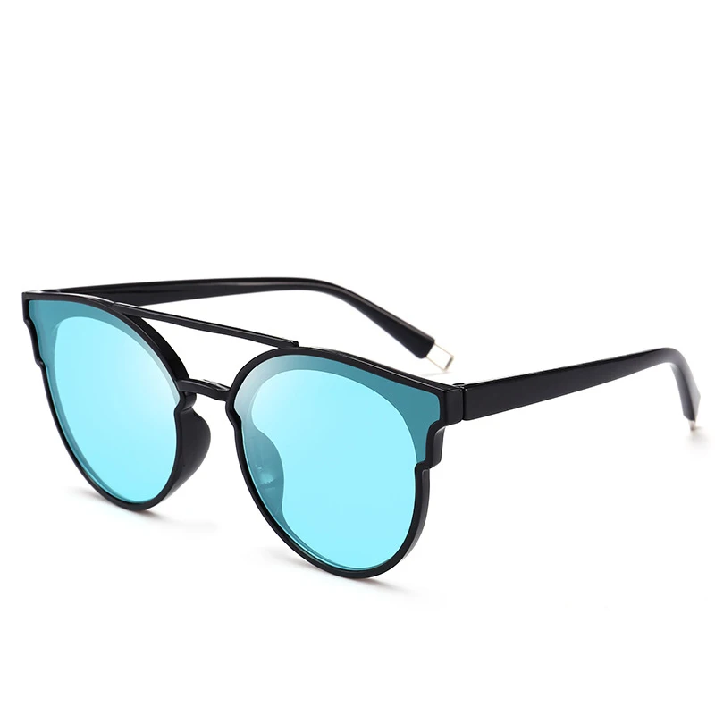 

2019 Oversized Round Sunglasses Fashion trend Men Women Retro Sunglasses Women Vintage Luxury Mirror Jelly color sunglasses
