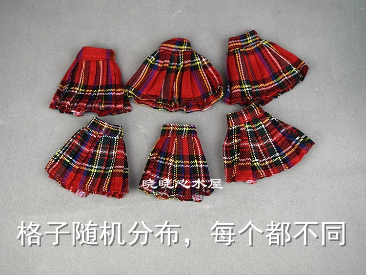 Большая Акция короткая юбка/белая и черная цветная осенняя одежда для 1/6 BJD Xinyi