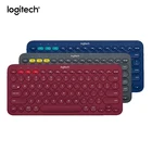 Беспроводная Bluetooth-клавиатура Logitech K380, оригинальная мини-клавиатура с несколькими устройствами, бесплатная доставка