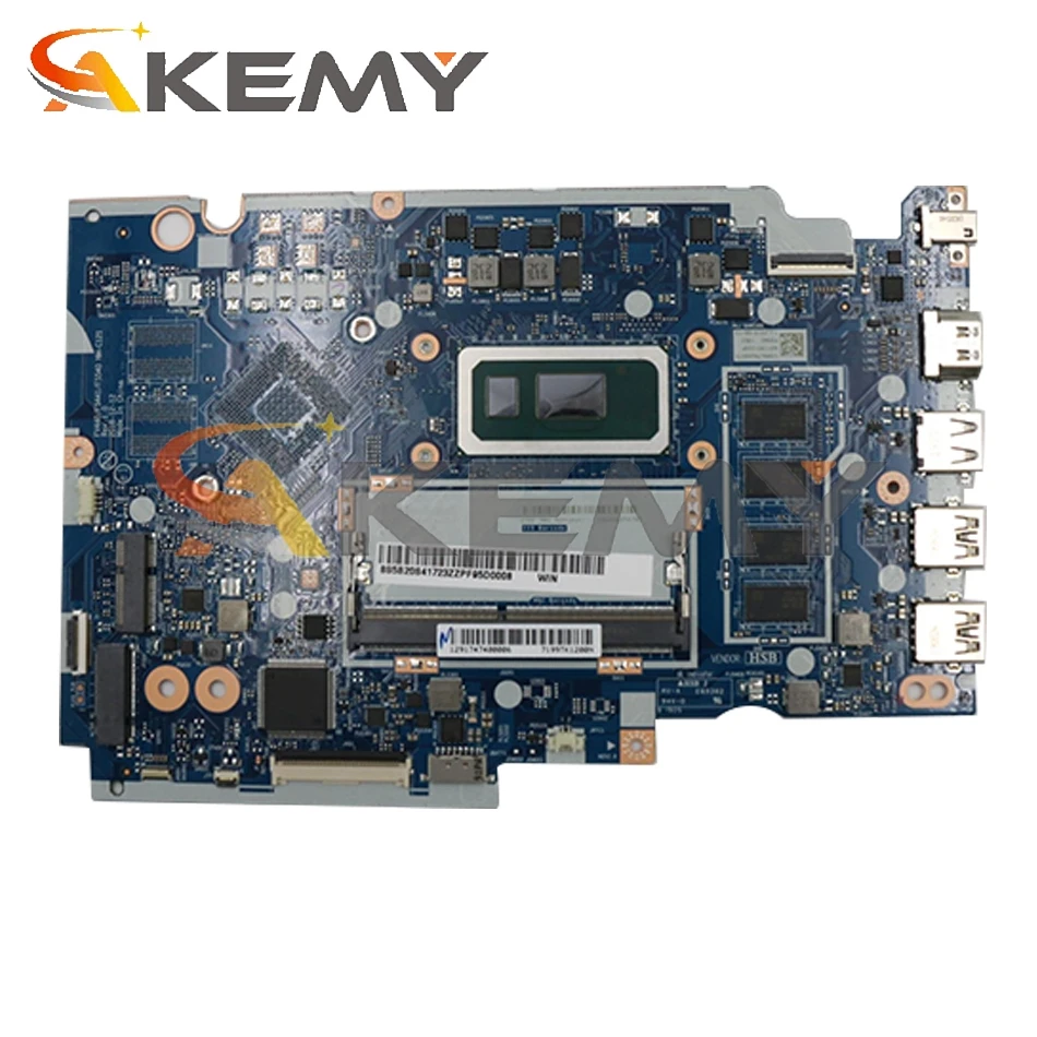 Online Für Lenovo Ideapad S145-15IWL / V15-IWL Tragbare Motherboard NM-C121 Mit CPU I7 8565U UMA 4G PELZ 5B20S41723, Test OK Mainboard