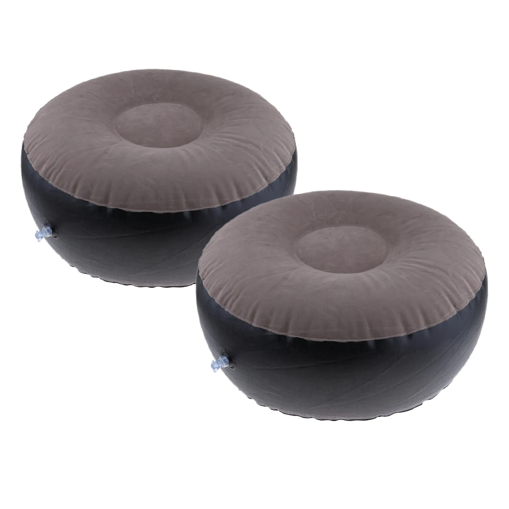 2 шт. надувной стул Ottomans складной и портативный подставка для ног диван кресло