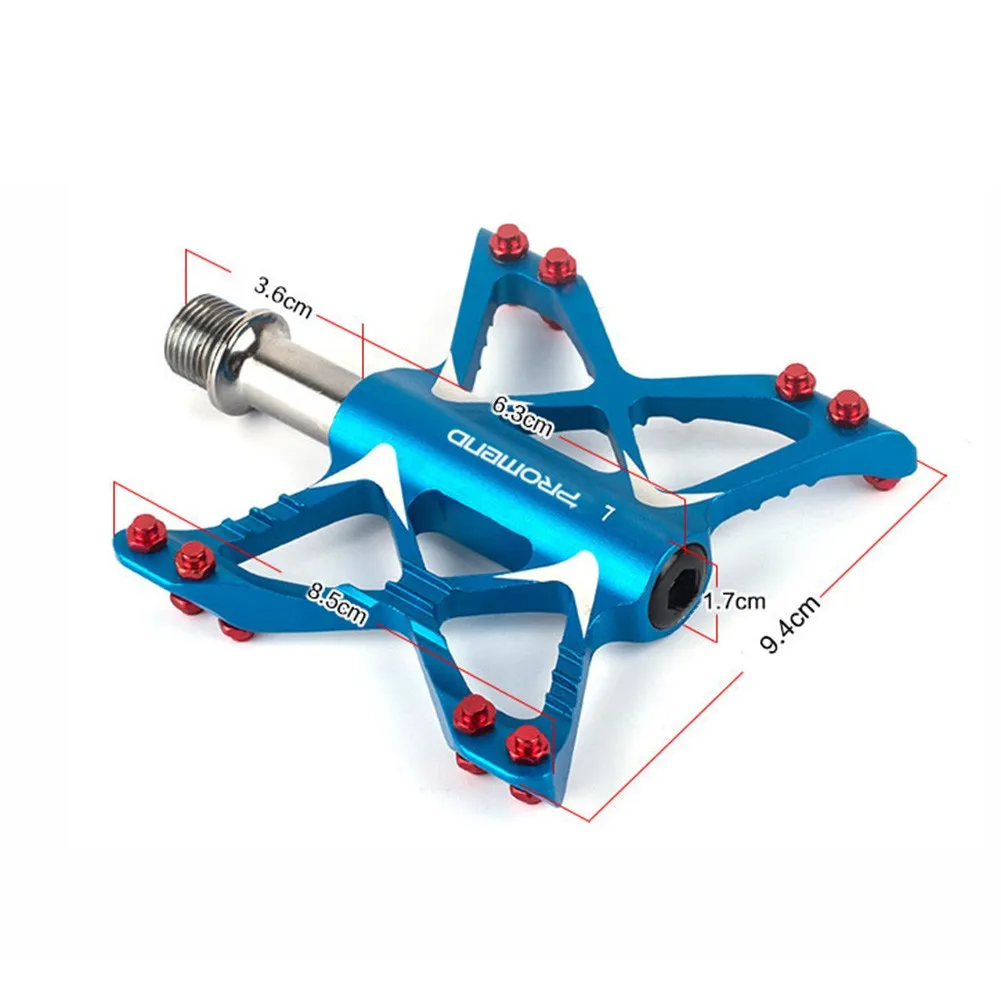 

PROMEND Bicycle Ultralight Pedals MTB Mountain Bike Seal Bearings Cycling Flat Platform Pedals Bicycle Parts Accessories