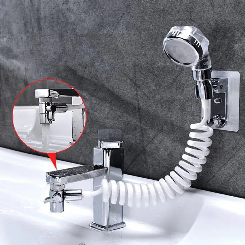 

Bathroom Faucet Artifact Washbasin Basin External Shampoo Shower Nozzle Home Kitchen Filter Retractable Small Shower Head