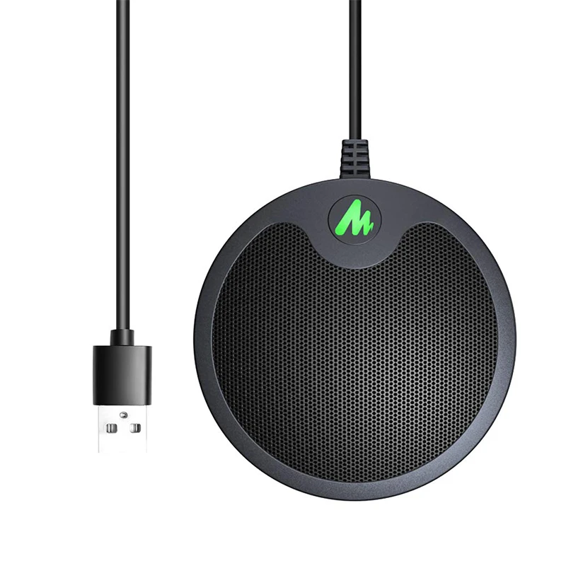 MAONO BM10, USB микрофон для Конференции, всенаправленный конденсаторный микрофонный разъем и воспроизведение, ПК микрофон для игр, Youtube Metting