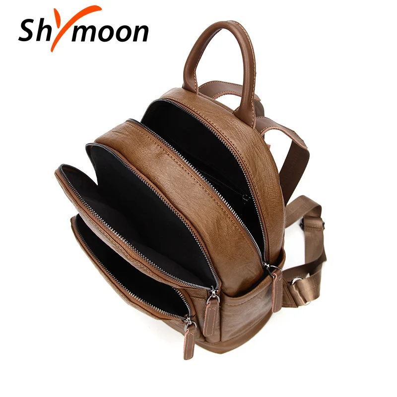 SHYMOON фирменный дизайн женские противоугонные рюкзаки Дамский модный