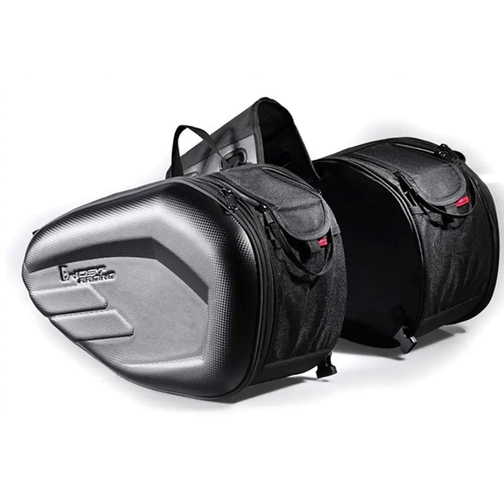 

58L Motorcycle Saddlebags Rear Seat Luggage Large Capacity Multi-use Expandable Body & Frame Tank Bag & Saddlebags