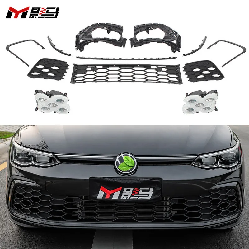 

For Volkswagen Golf 8 MK8 upgrade special refit golf8GTI lower grille front face surround front bar decoration accessories