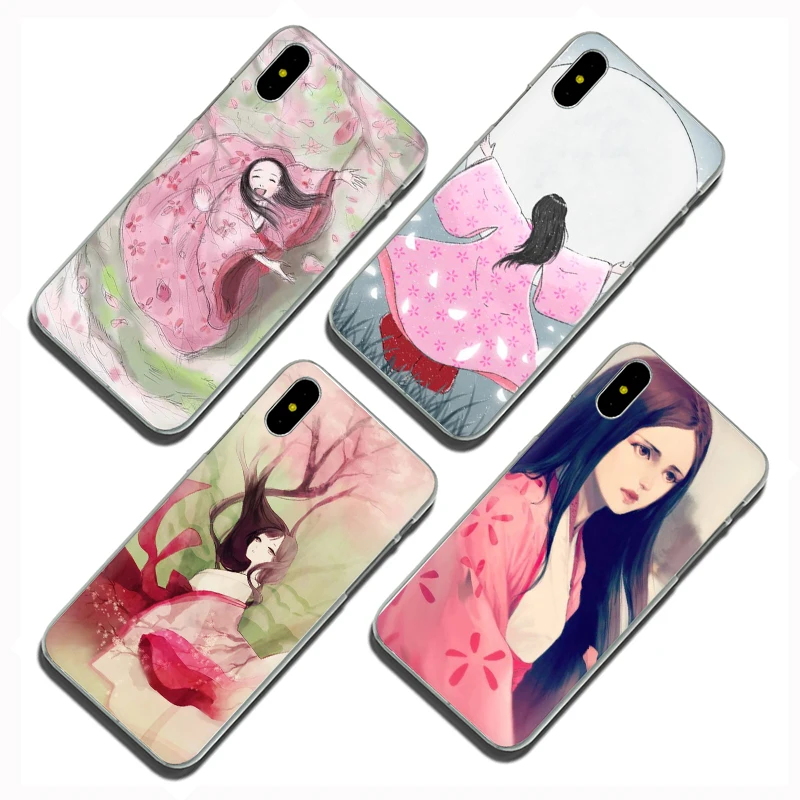 The Tale of Princess Kaguya Hard Phone Cover Case for Apple iPhone SE 2020 5 5S 6 6S 7 8 Plus X XR XS 11 Pro MAX | Мобильные