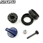 Передняя вилка велосипеда, запасные части, оригинальный SUNTOUR XCT амортизирующий стержень, пылезащитная крышка