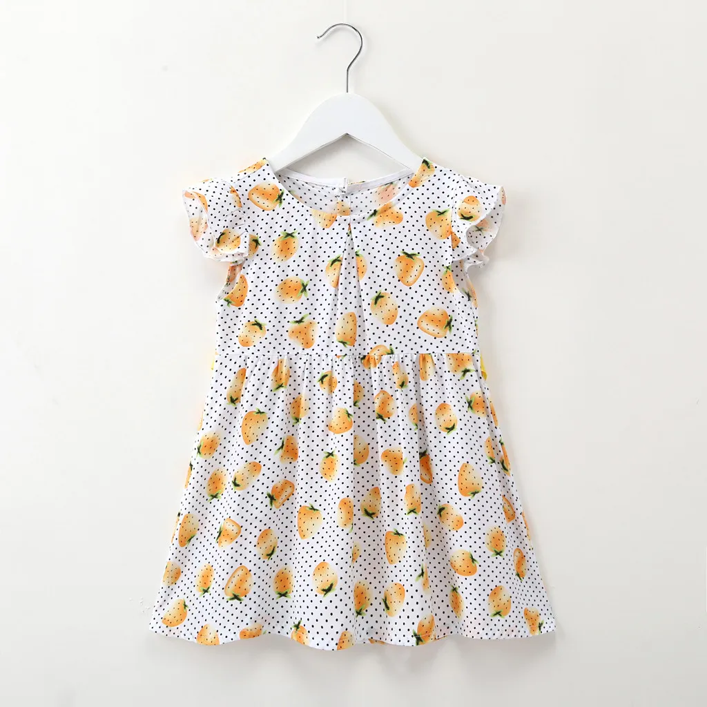 Платье для девочек с цветочным рисунком летнее платье принцессы вечерние летняя