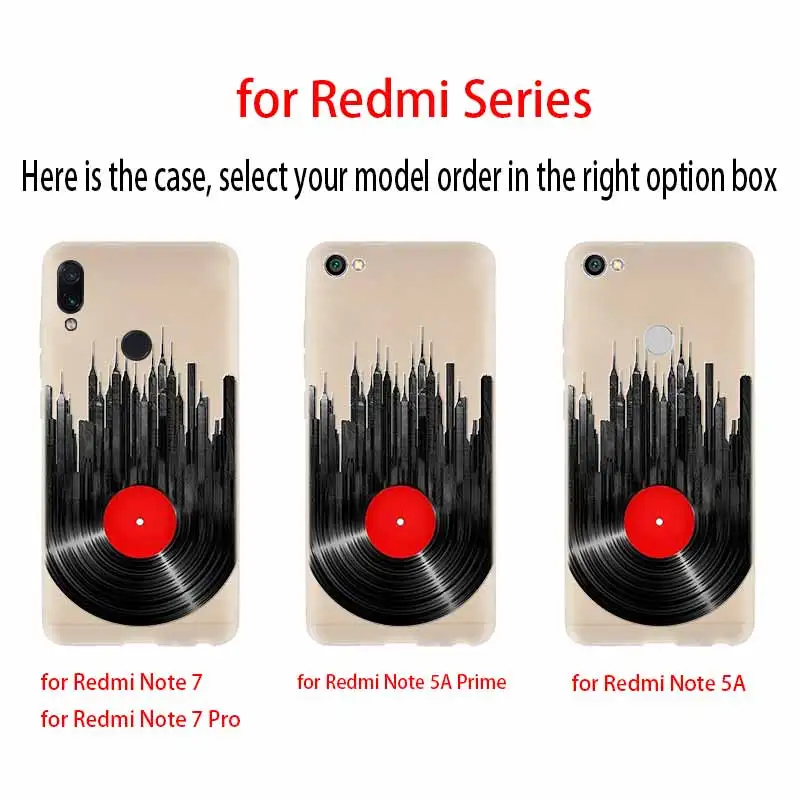 Модный мягкий ТПУ чехол ddj dj music для Xiaomi Redmi Note 11 10 9 8 7 Pro Max 10S 9S 9T 8T 4G | Мобильные