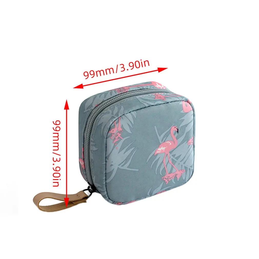 

Cosmetic Bag Small Mini Portable Korean Simple Female Carry-on Bag Lipstick Bag Storage Bag