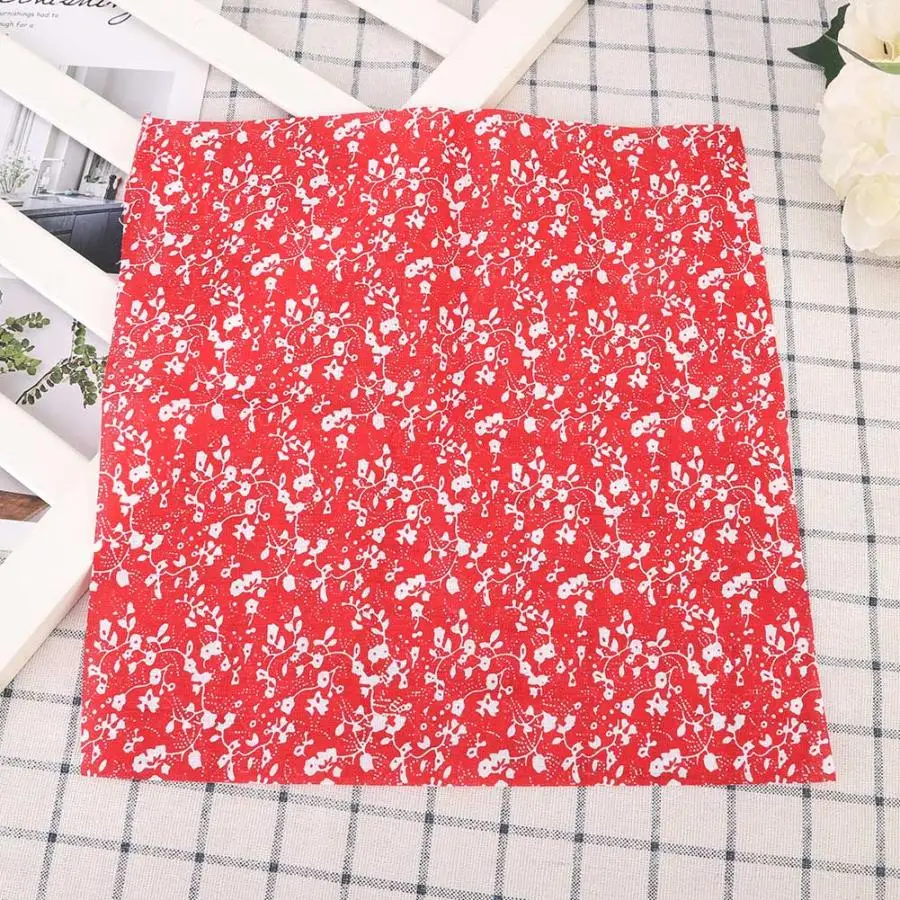 7 шт./компл. 100% хлопок идеальные батики ткань для шитья рукоделия бумажник