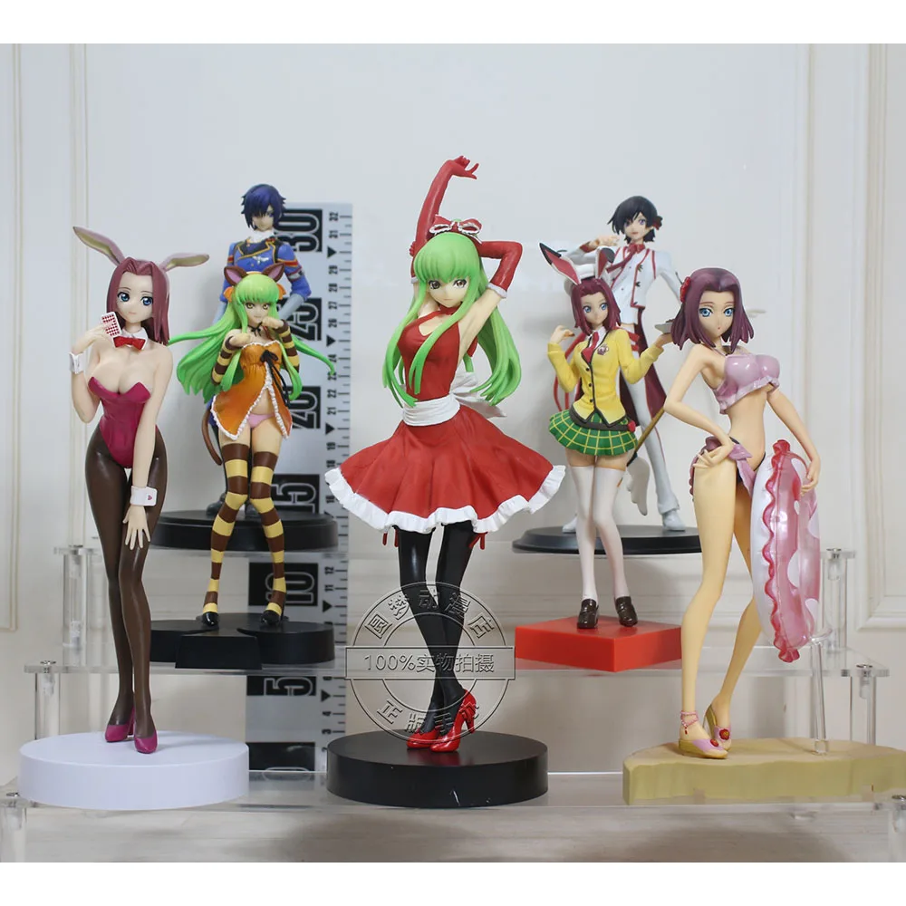Экшн-фигурка районного мятежа Lelouch Lamperouge C.C. Настольная игрушка Kallen стадтфельд |