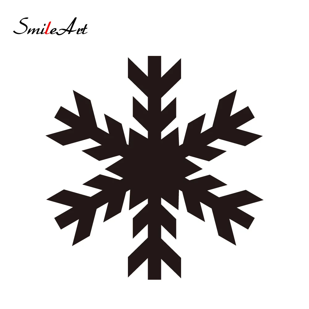 

Newest Snowflake Car Stickers Car Styling Funny Auto Stickers And Decals Car Accessories