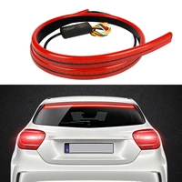 40 car styling trunk tail brake light high mount additional stop rear tail led strip running turn signal accessories for auto